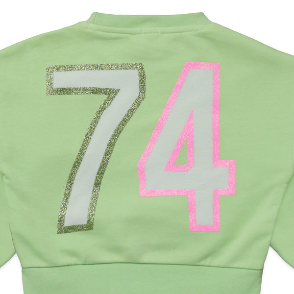 Iceberg Kid's Cropped Crewneck Sweatshirt