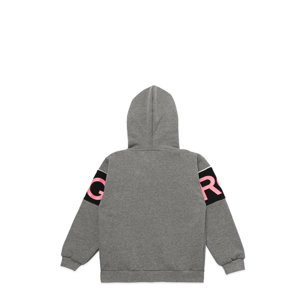 Iceberg Kids Panel Logo Zip-Up Hoodie Sweatshirt
