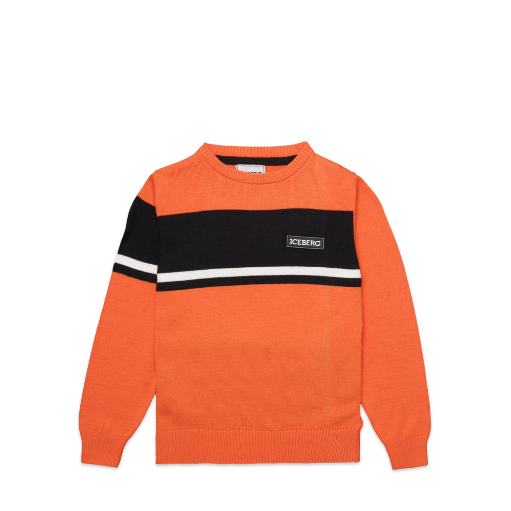Iceberg Kids Panel Logo Sweater