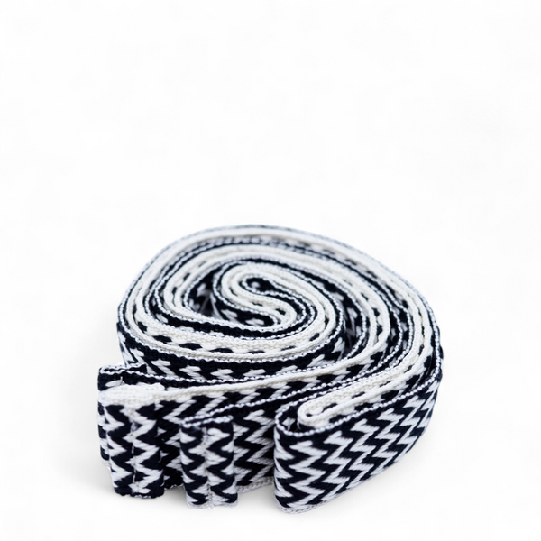 Lanvin Kids Zig Zag Lace Leather Sneakers