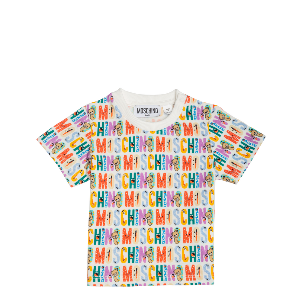Moschino Kids Toddler's Color Monogram Logo T-Shirt