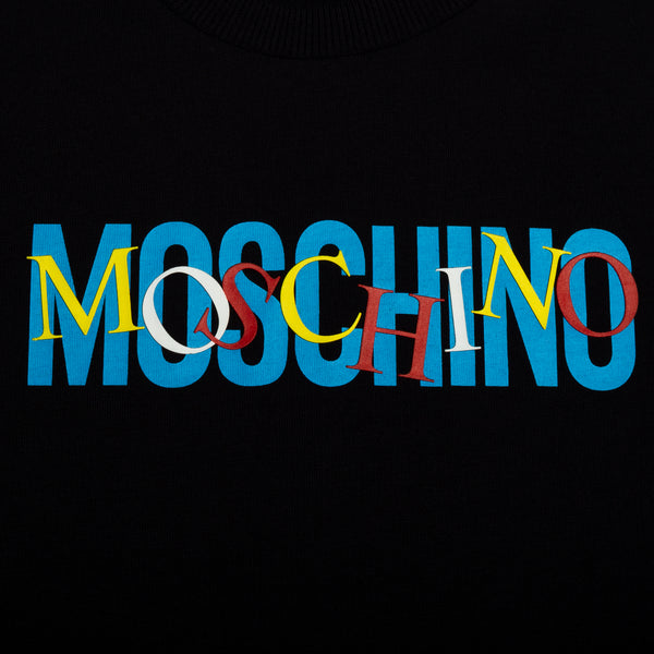 Moschino Kids Multicolor Double Logo T-Shirt