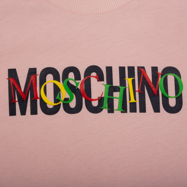 Moschino Kids Multicolor Double Logo T-Shirt