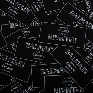 Balmain Kids Monogram Label Logo T-Shirt