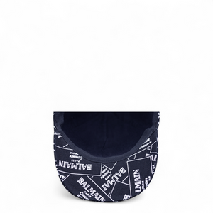 Balmain Kids Monogram Label Logo Adjustable Cap