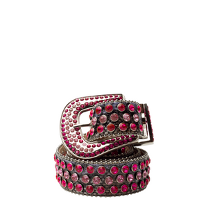 MDB Brand Men's Embellished Belt