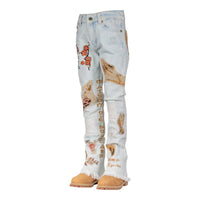 MDB Couture Kid's Gallery Threads Stacked Denim Jean
