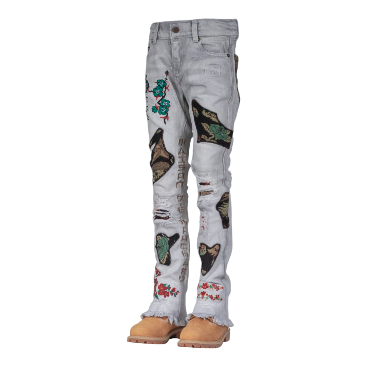 MDB Couture Kid's Gallery Threads Stacked Denim Jean