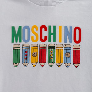 Moschino Kids Toddler's Color Pencil Logo T-Shirt