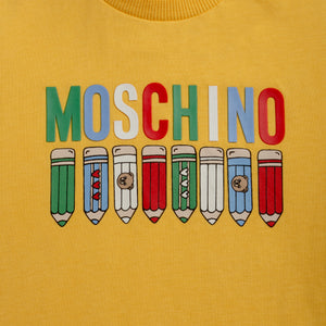 Moschino Kids Toddler's Color Pencil Logo T-Shirt