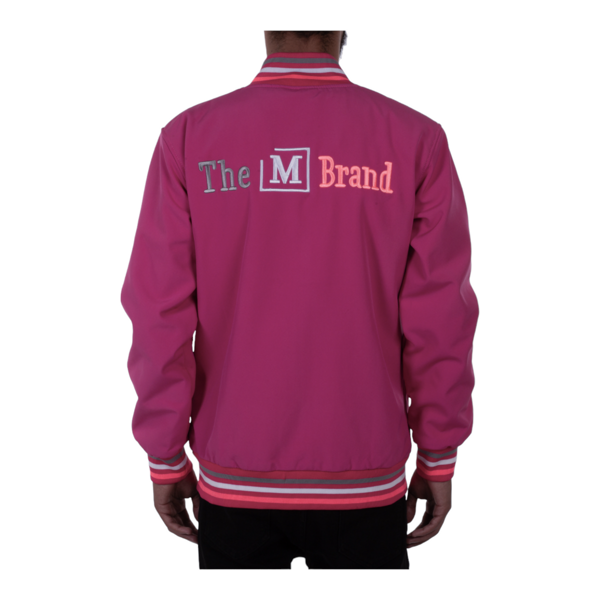 MDB Brand Men's 'The M Brand' Logo Soft Shell Jacket
