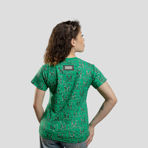 MDB Couture Women's Textured Monogram T-Shirt