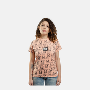 MDB Couture Women's Textured Monogram T-Shirt