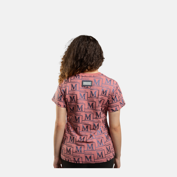 MDB Couture Women's Metallic Monogram T-Shirt
