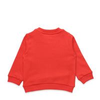 Moschino Kids Toddler's Square Text Logo Crewneck Sweatshirt