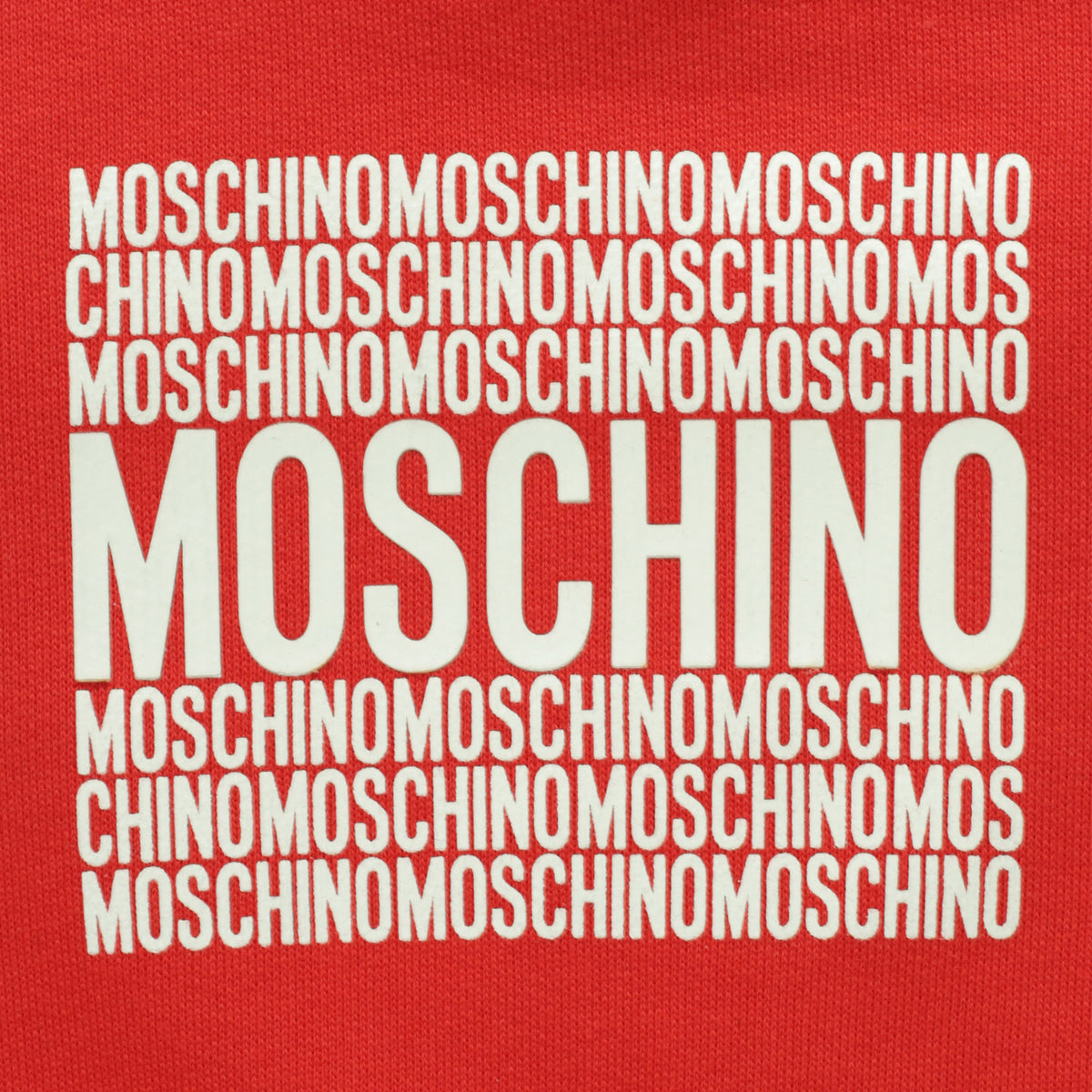 Moschino Kids Toddler's Square Text Logo Crewneck Sweatshirt