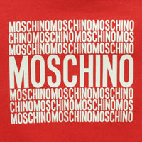 Moschino Kids Toddler's Square Text Logo Crewneck Sweatshirt