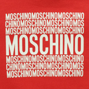 Moschino Kids Toddler's Square Text Logo Crewneck Sweatshirt