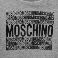 Moschino Kids Toddler's Square Text Logo Crewneck Sweatshirt
