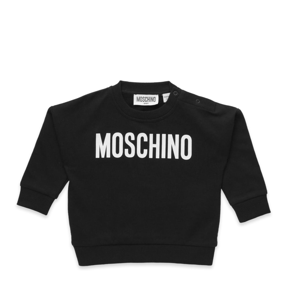 Moschino Kids Toddler's Text Logo Crewneck Sweatshirt
