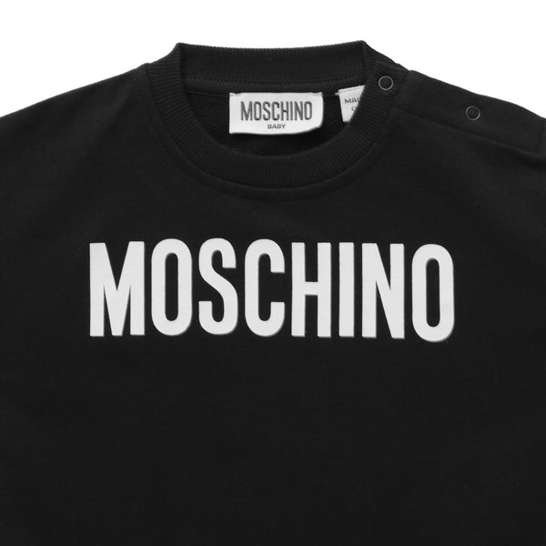Moschino Kids Toddler's Text Logo Crewneck Sweatshirt