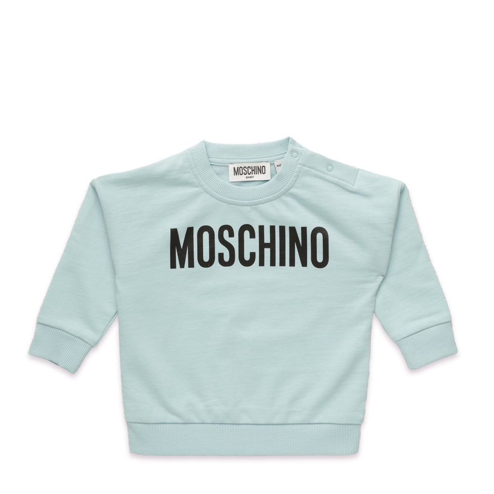 Moschino Kids Toddler's Text Logo Crewneck Sweatshirt
