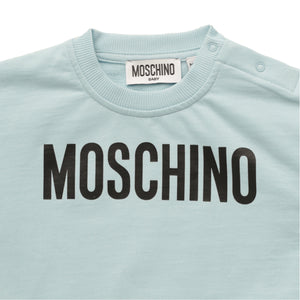 Moschino Kids Toddler's Text Logo Crewneck Sweatshirt