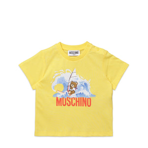 Moschino Kids Toddler's Surfing Bear Logo T-Shirt
