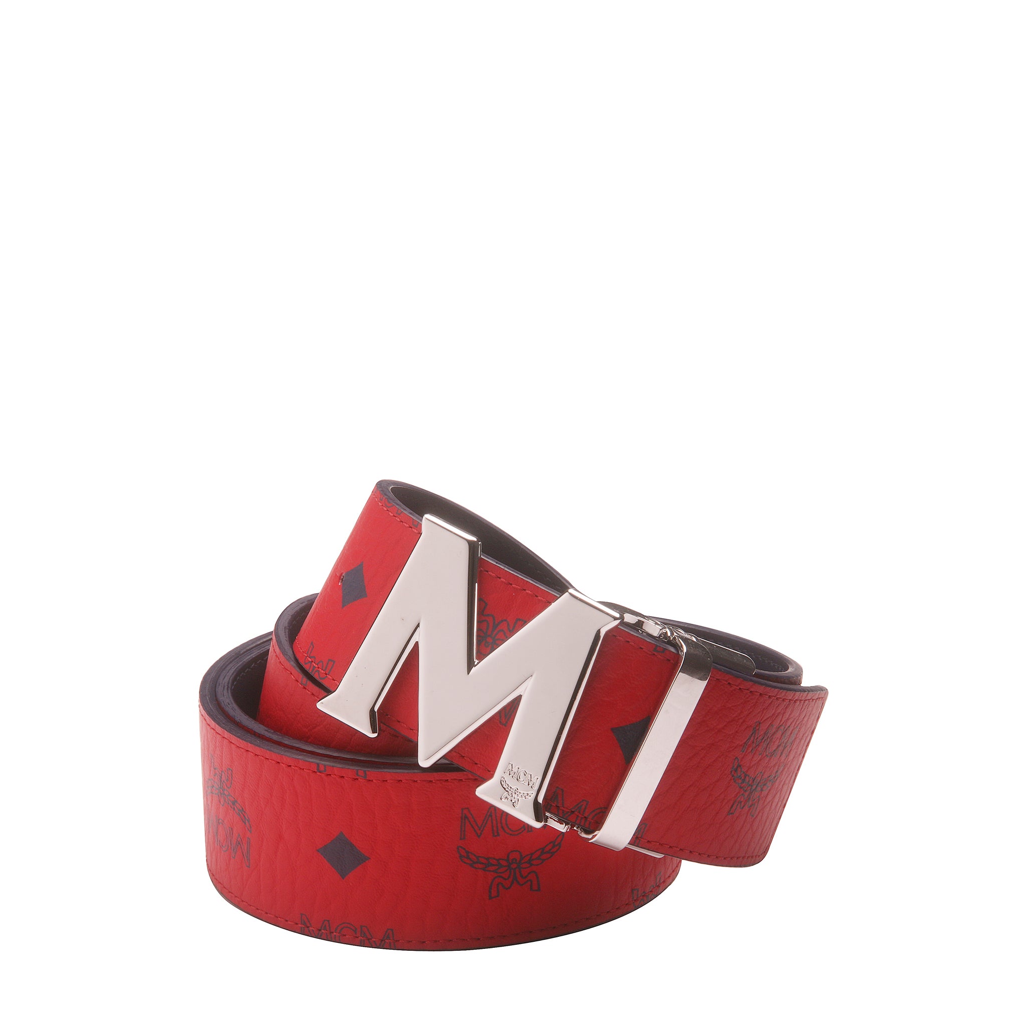 MCM Claus Reversible Belt in Visetos1
