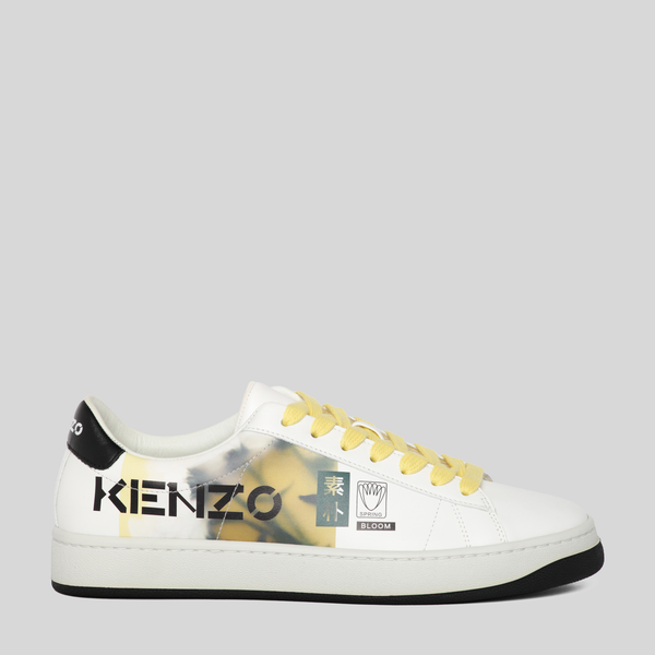 Kenzo Men's Kourt K Logo 'Floral' Sneakers