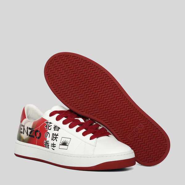 Kenzo Men's Kourt K Logo 'Floral' Sneakers