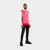 MDB Couture Men's French Terry Monogram Hoodie