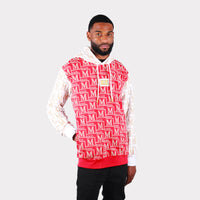 MDB Couture Men's French Terry Monogram Hoodie