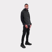 MDB Couture Men's French Terry Monogram Hoodie