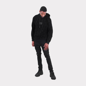 MDB Couture Men's French Terry Monogram Hoodie