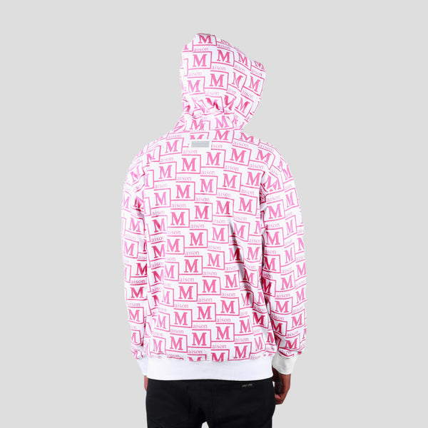 MDB Couture Men's French Terry Monogram Hoodie