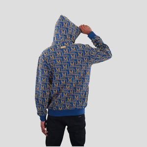 MDB Couture Men's French Terry Monogram Hoodie