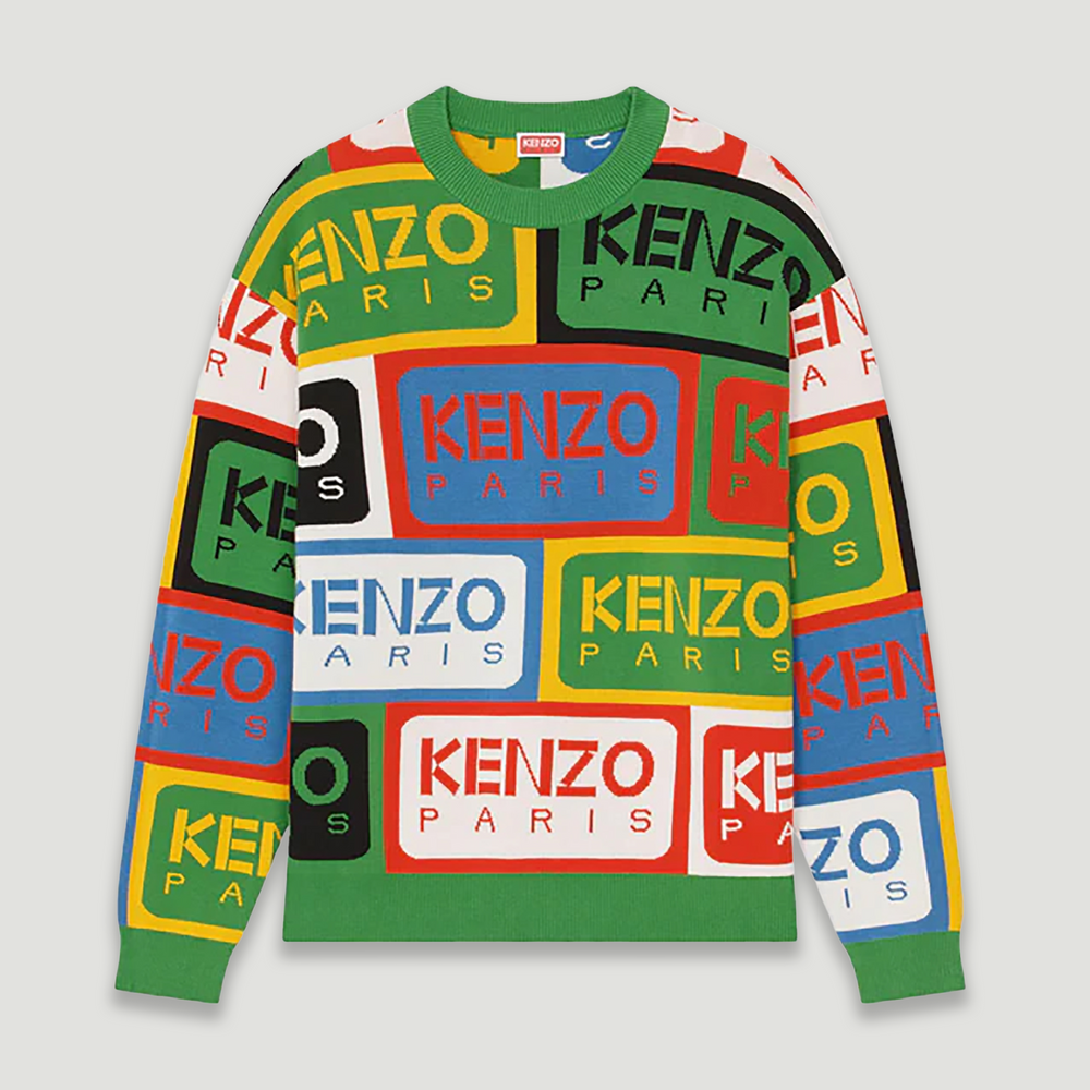 Kenzo Men's 'KENZO LABELS' Jumper Sweater