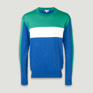 Kenzo Men's Color Block Striped Sweater