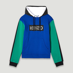 Kenzo Men's Color Block Hoodie Sweatshirt