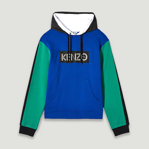 Kenzo Men's Color Block Hoodie Sweatshirt