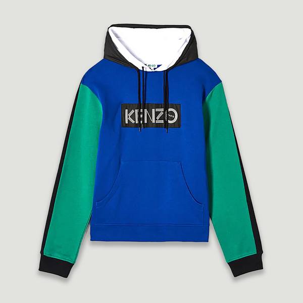 Kenzo Men's Color Block Hoodie Sweatshirt