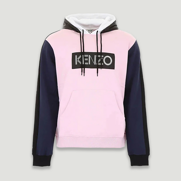 Kenzo Men's Color Block Hoodie Sweatshirt