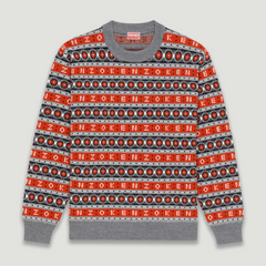 Kenzo Men's Merino Wool Jacquard Jumper Sweater