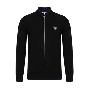 Kenzo Men's Tiger Crest Zipped Cardigan Sweater