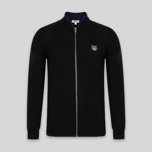 Kenzo Men's Tiger Crest Zipped Cardigan Sweater