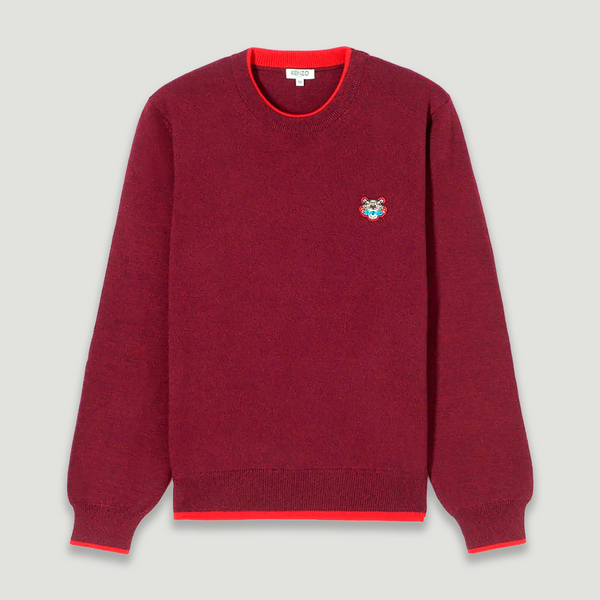 Kenzo Men's Tiger Crest Jumper Sweater
