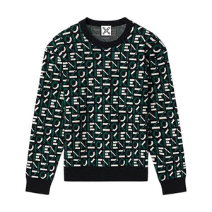 Kenzo Men's Jacquard Monogram Jumper Sweater