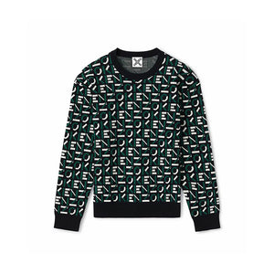 Kenzo Men's Jacquard Monogram Jumper Sweater