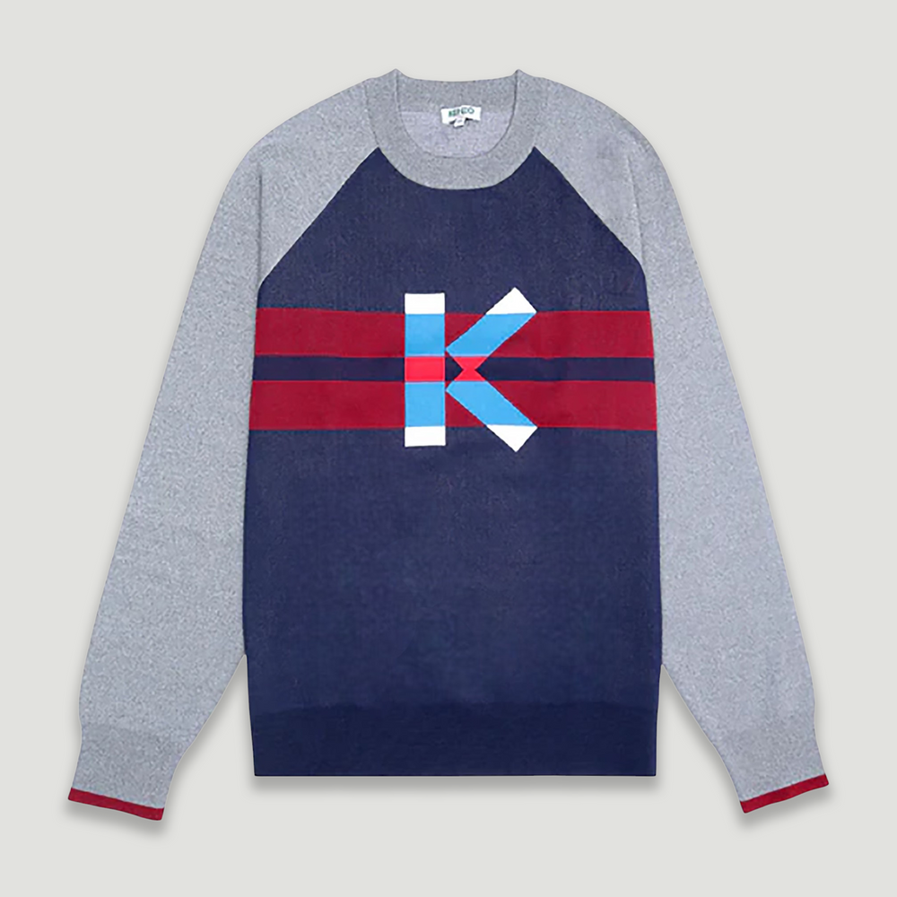 Kenzo Men's Graphic K Logo Jumper Sweater